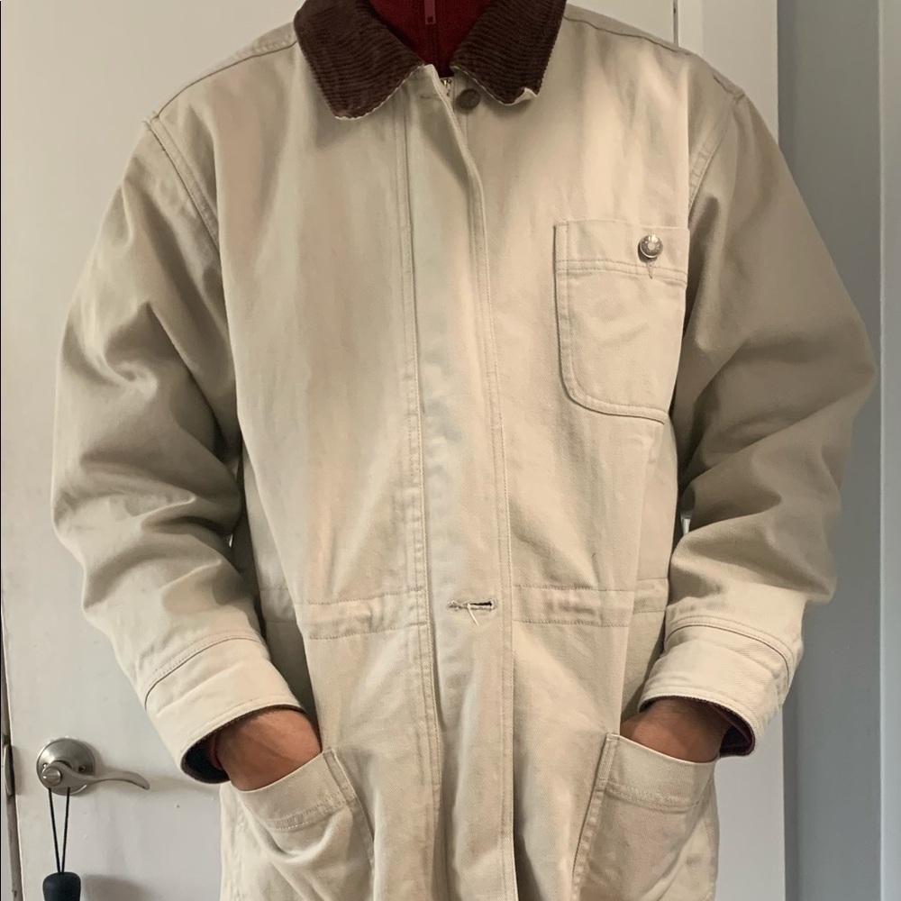 Beige coat